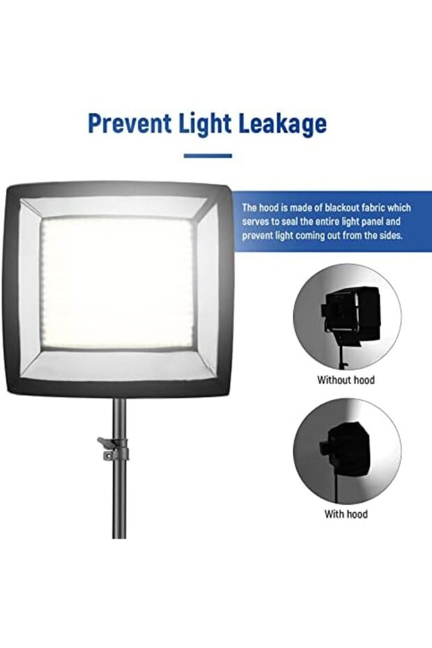 12.2"x 11.4" Foldable Softbox Diffuser with Grid and Bag for NL660/SNL660/RGB660/RGB660 Pro/R - 8