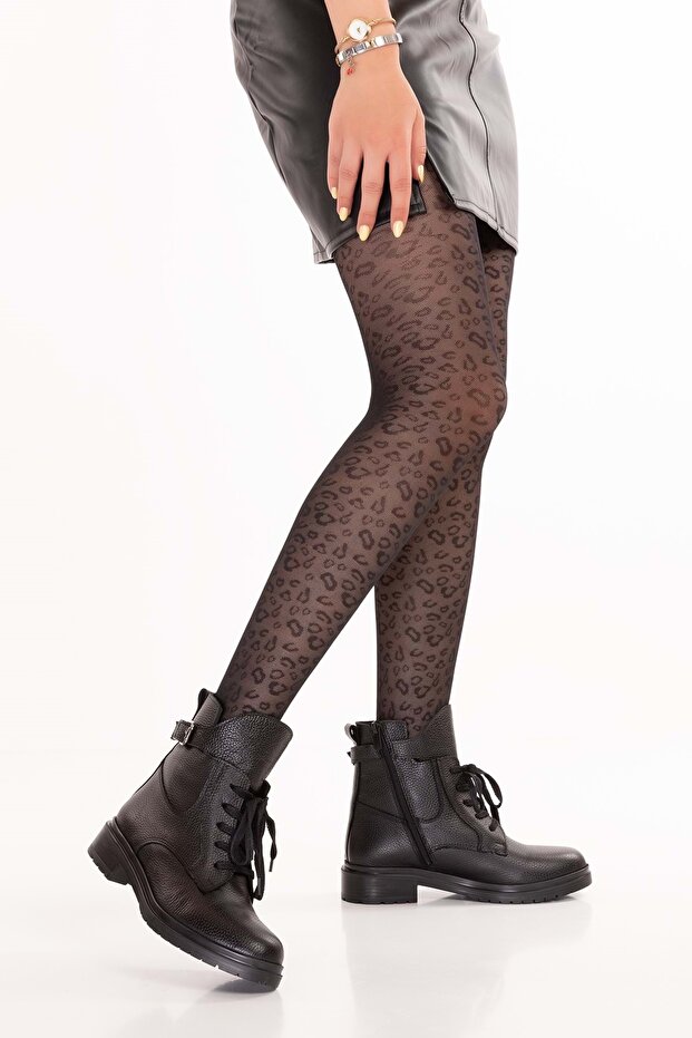 Women's Genuine Leather Casual Boots Wynana Black