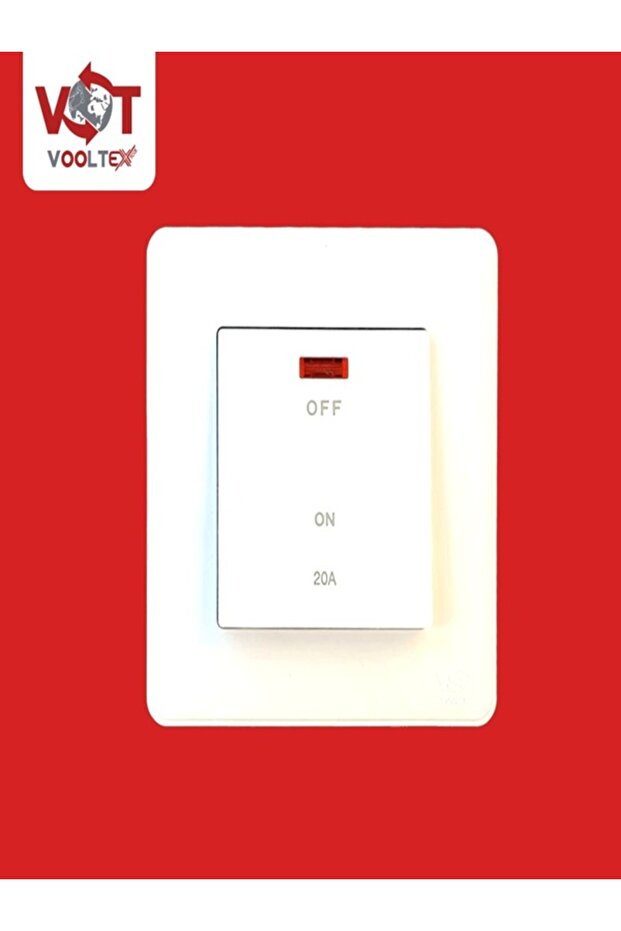 مفتاح سخان ابيض كلاسيك من فولتكس - 1