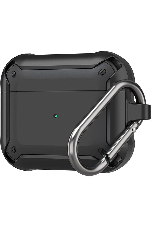 New Case Compatible for Full-Body Rugged Protective Shockproof Carrying Case Cover Skin for AirPods