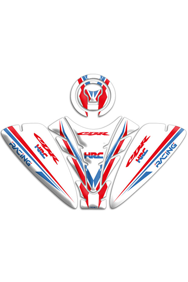 Motorcycle Fairing Tank Pad Set Compatible with All Honda Cbr Cc Models 04