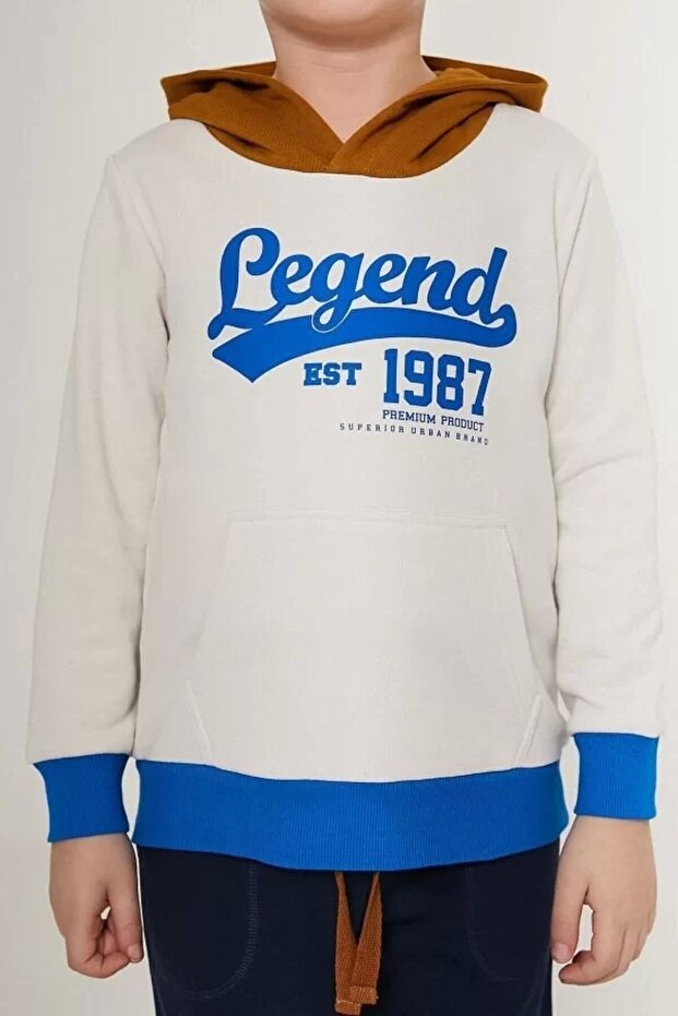 Boy's tracksuit set - stone - 4