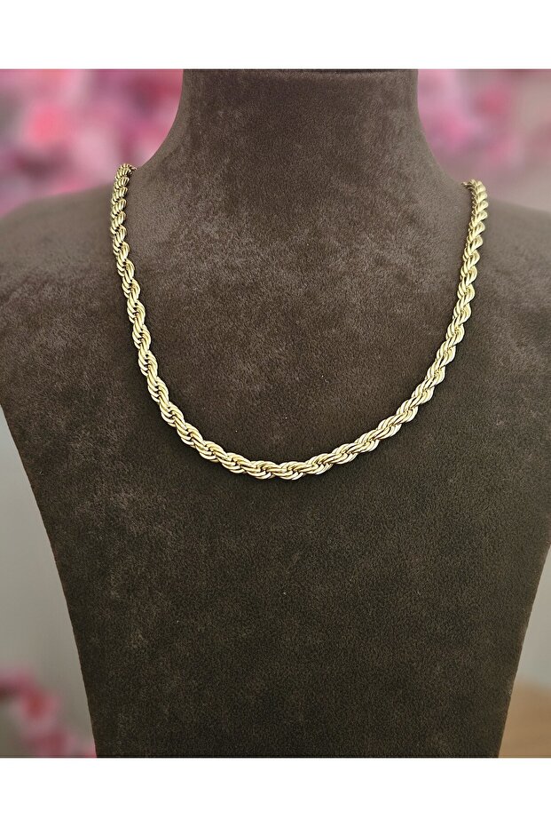 Thick Twist Chain Necklace