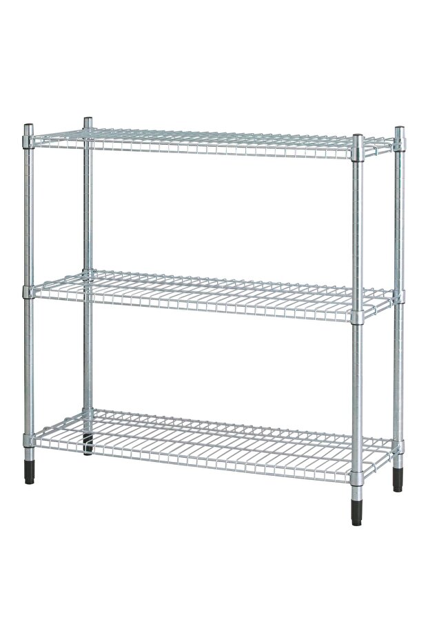 OLAUS Shelving unit, galvanised, 92 x 36 x 94 cm