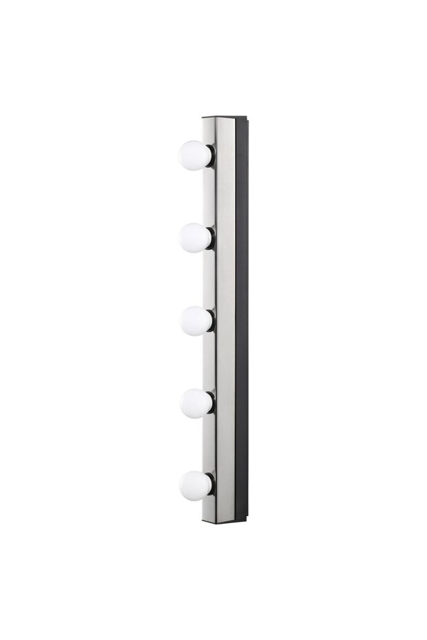 MUSIK Wall lamp, wired-in installation, chrome-plated