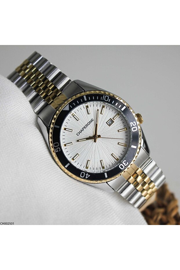 Ch002501 Men's Wristwatch with Steel Cord