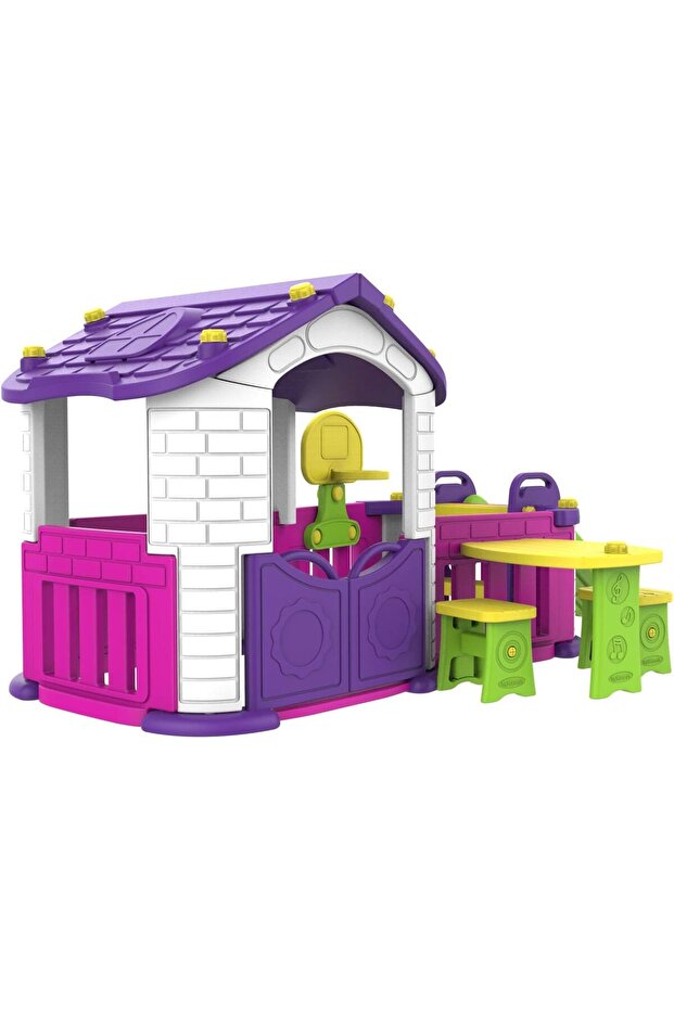 TOY MONARCH Mini Panda Big Play House with 3 Play Activity