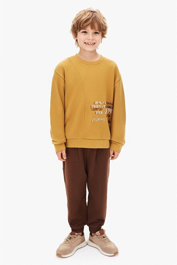 Boy's Trousers Brown 69300