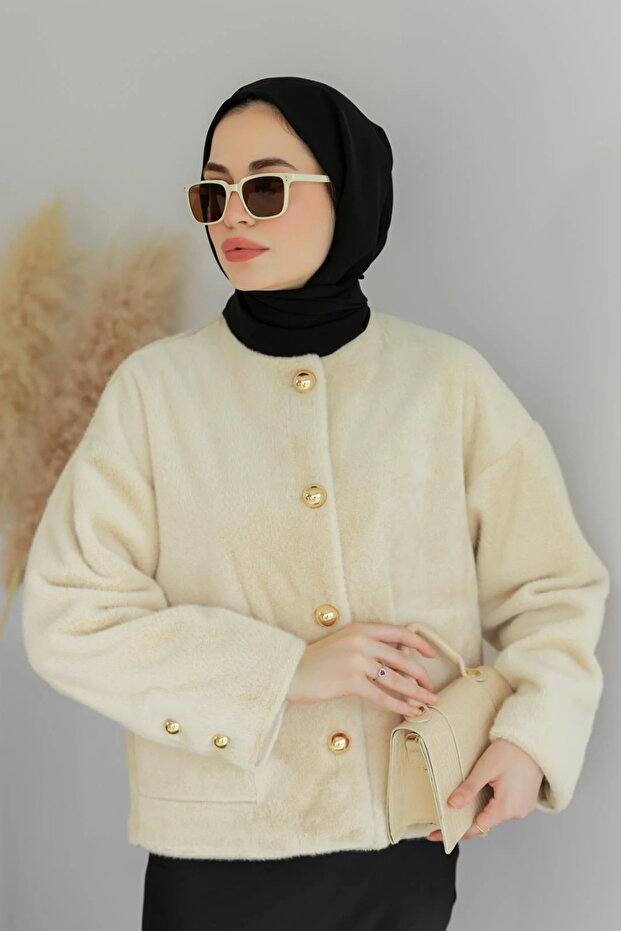 Premium Peluş Mont - 1