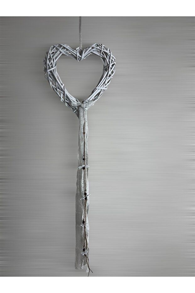 ASMA RAT BAMBU KALP ÇELENK KAPI SÜSÜ - 3