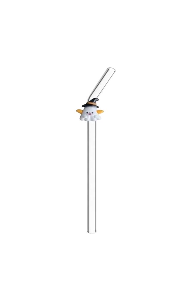 Halloween - Halloween - Horror - Fairy - Mummy - Castle - Castle - Reed Glass Straw 1 Piece