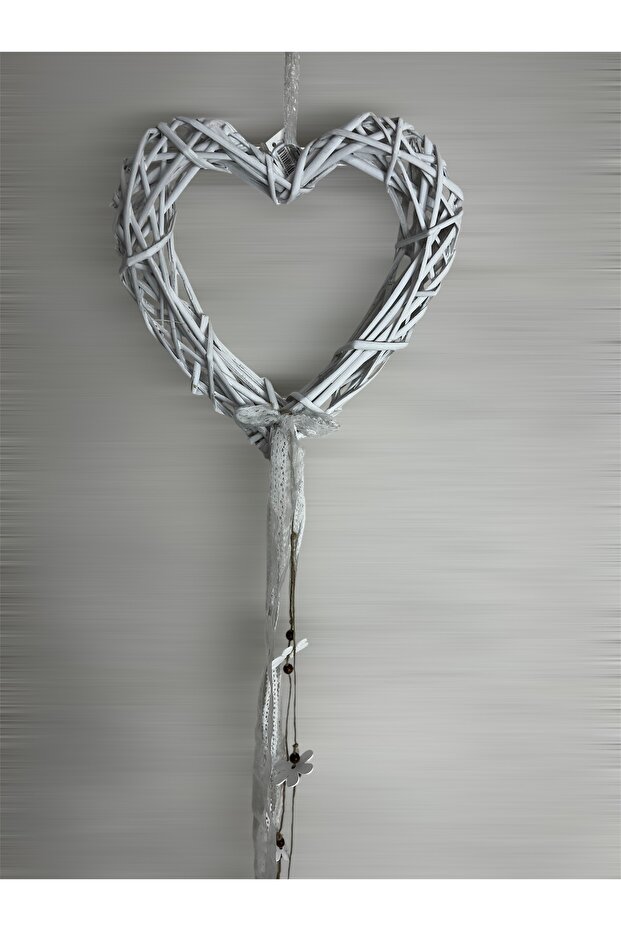 ASMA RAT BAMBU KALP ÇELENK KAPI SÜSÜ - 2