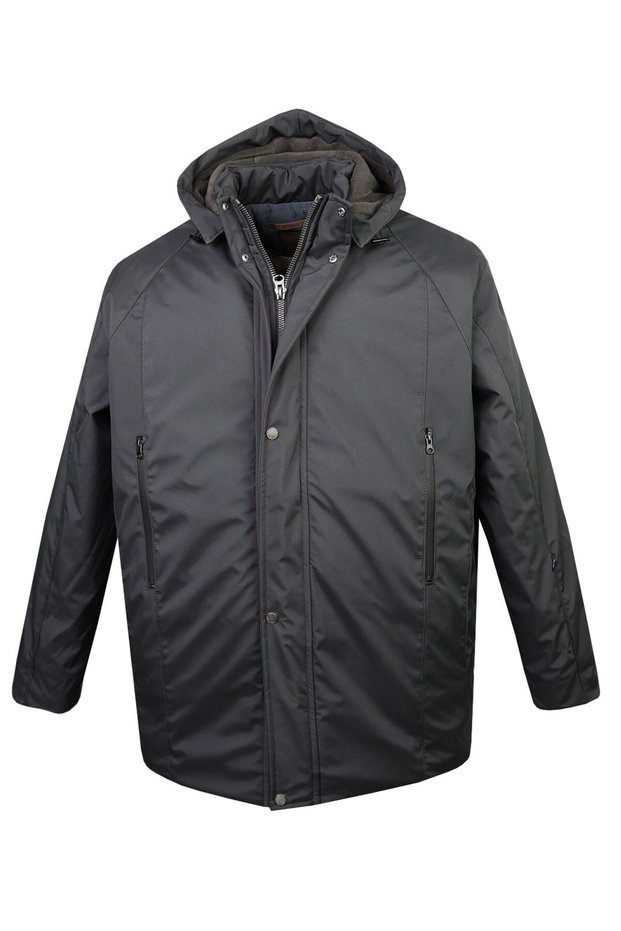 Plus Size Lined Softshell Coat (Wide Comfortable Fit)