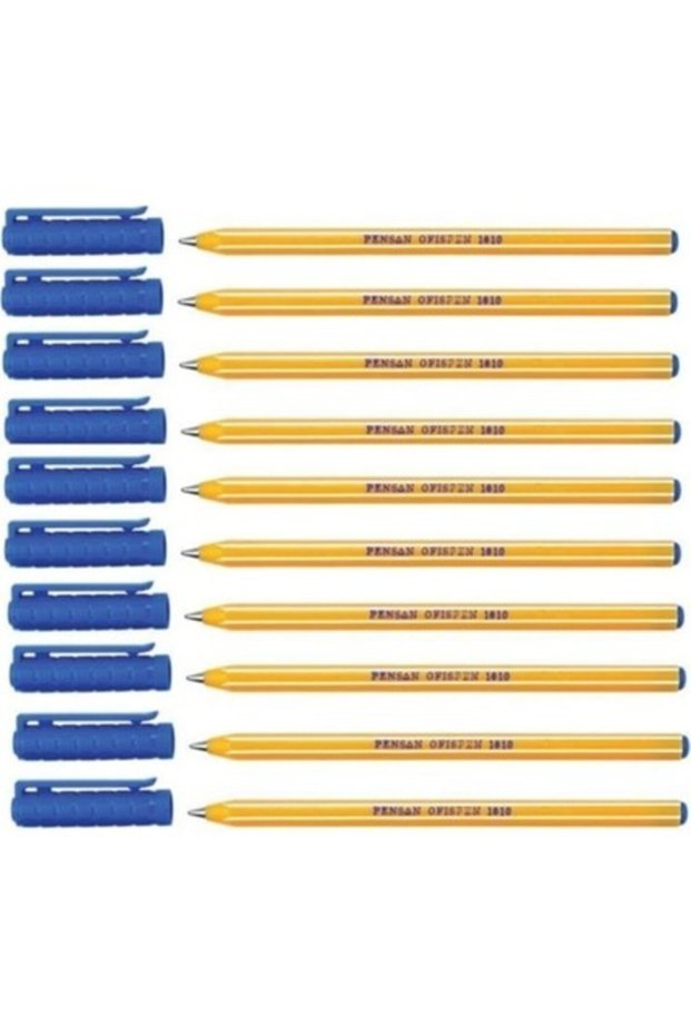 1010 Blue Ballpoint Pen 10pcs