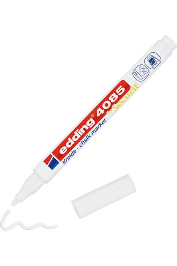 CAM KALEMİ E-4085 BEYAZ - 1