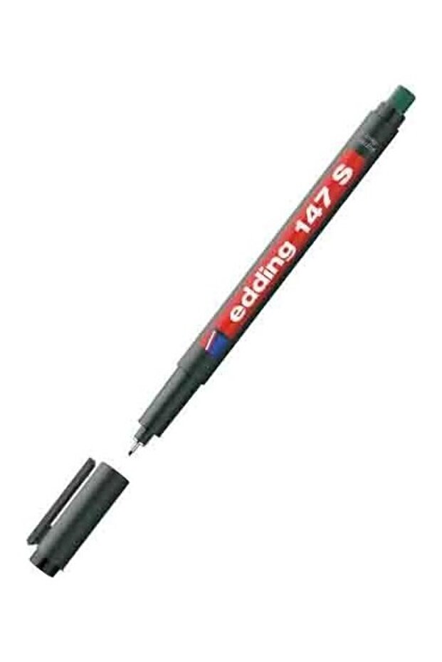 Asetat Kalemi Silgili E-147S Siyah - 2