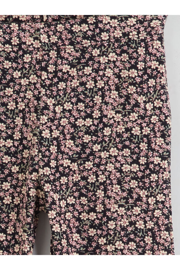 Çelebi Store'dan Kaliteli Parçalar | Beli Lastikli İspanyol Paça Kız Çocuk Tayt - 3