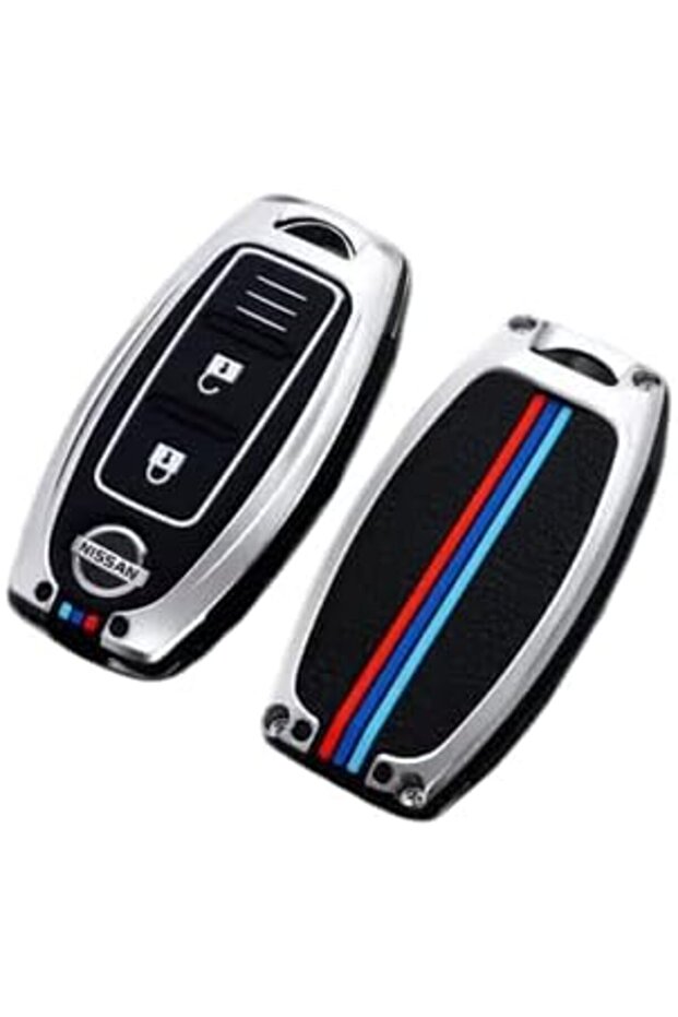 Premium 3-Button Smart Key Case for Nissan – Full Protection Cover with Metal Shell & Soft