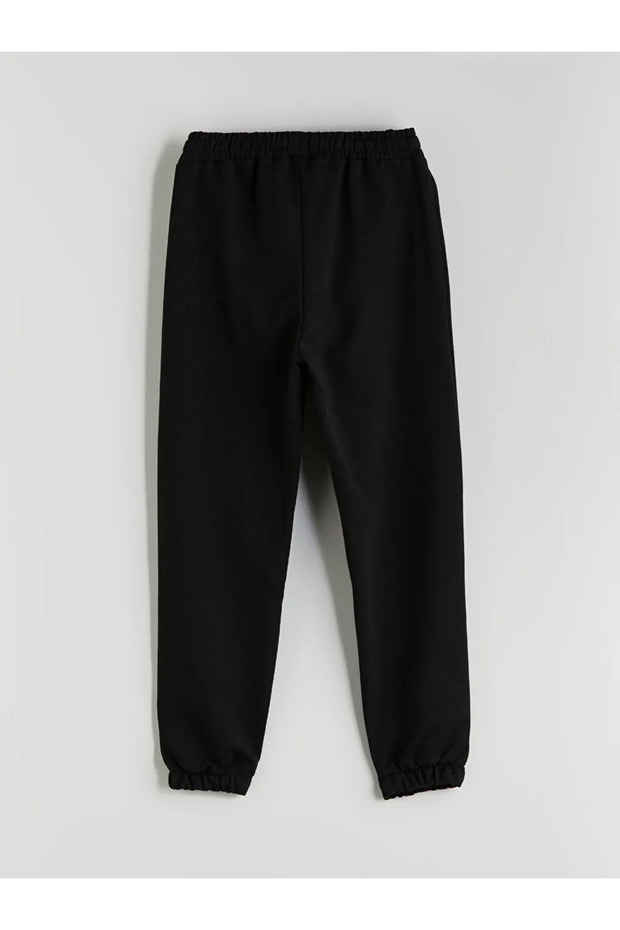 LCW ECOSiyah Beli Lastikli Erkek Çocuk Jogger Eşofman Alt - 2
