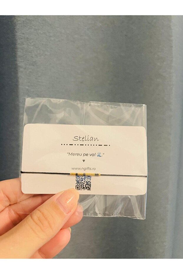 Bratara Cod Morse - Stelian - 1