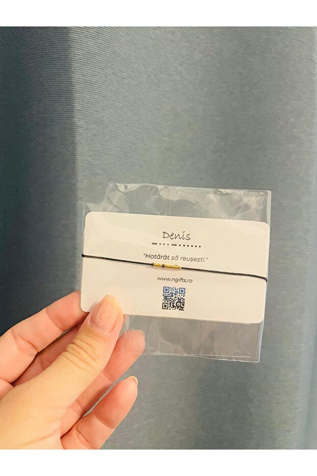 Bratara Cod Morse - Denis - 1