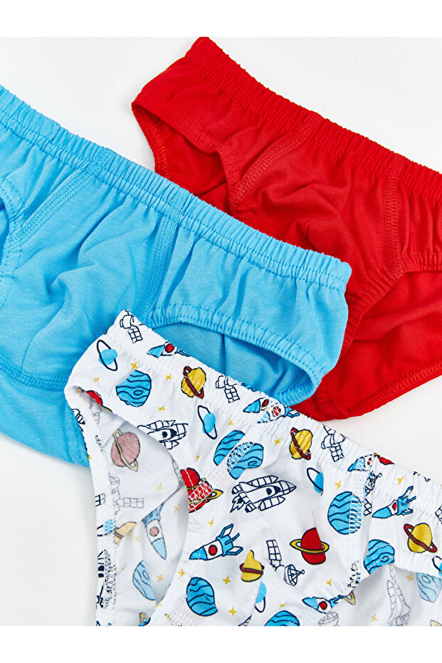Create Your Style with Uzg Store |   Basic Boy's Underwear 3-Pack - 2