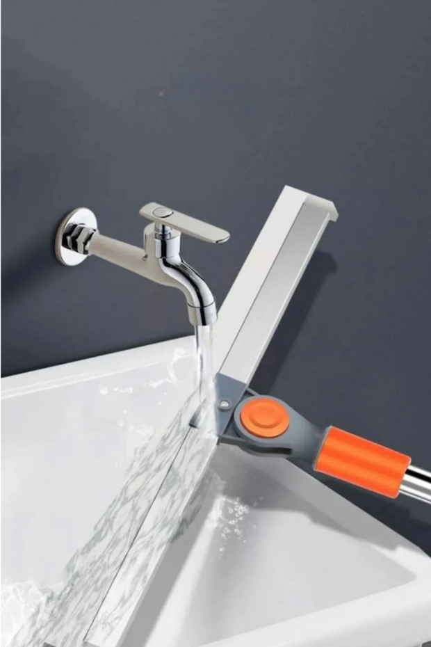 Mega Boy Professional All-Purpose Wiper Squeegee Mop with Telescopic Extendable Handle - 5