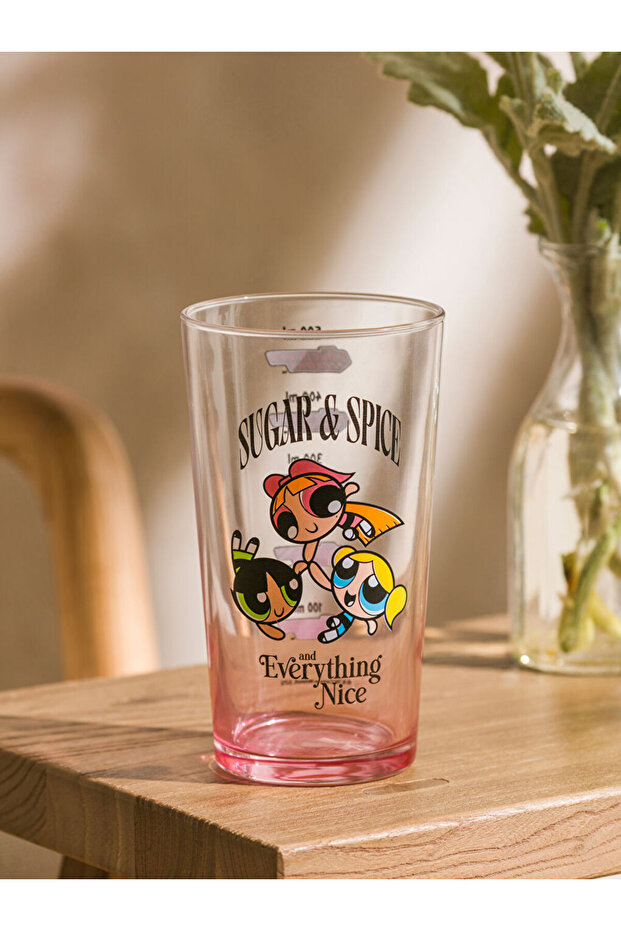 Stilinizi Bize Bırakın | Powerpuff Girls Cam Bardak 570 ml - 3