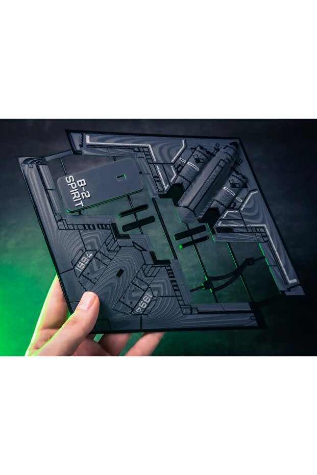 B-1 Sıpırıt uçak kit kart - 1