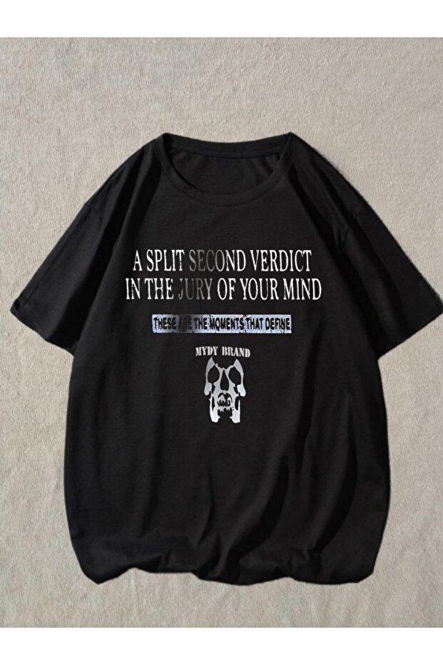 أسود للجنسين مقاس كبير Dtf - 1