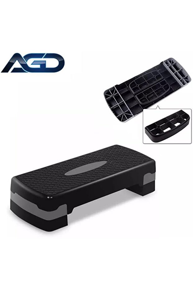 منصة خطوات التدريب الهوائي - أسود - 4