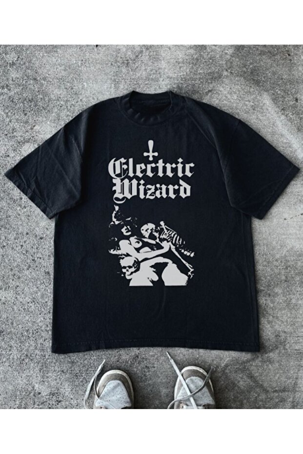 Black Unisex Oversize Dtf