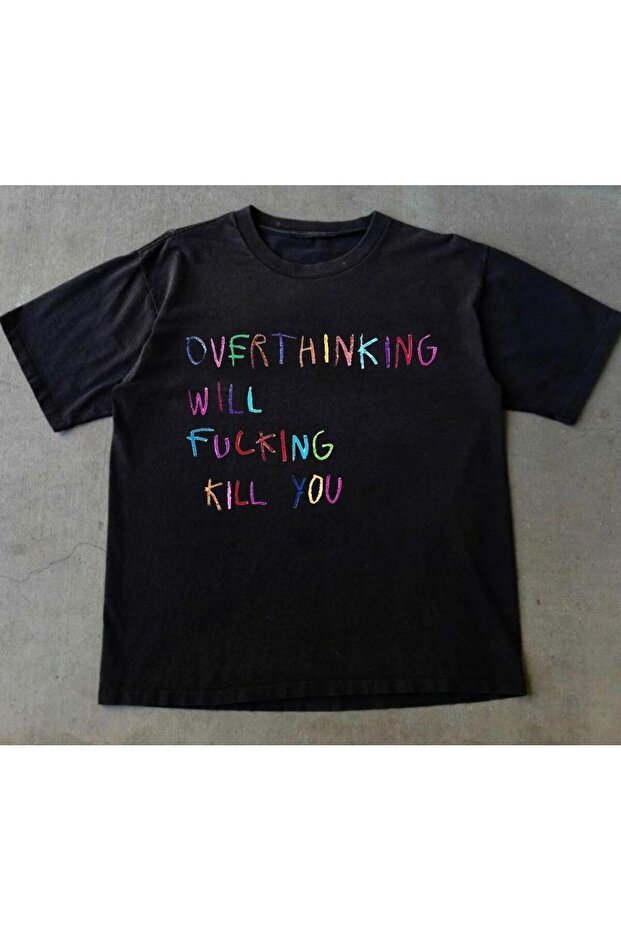 Black Unisex Oversize Dtf