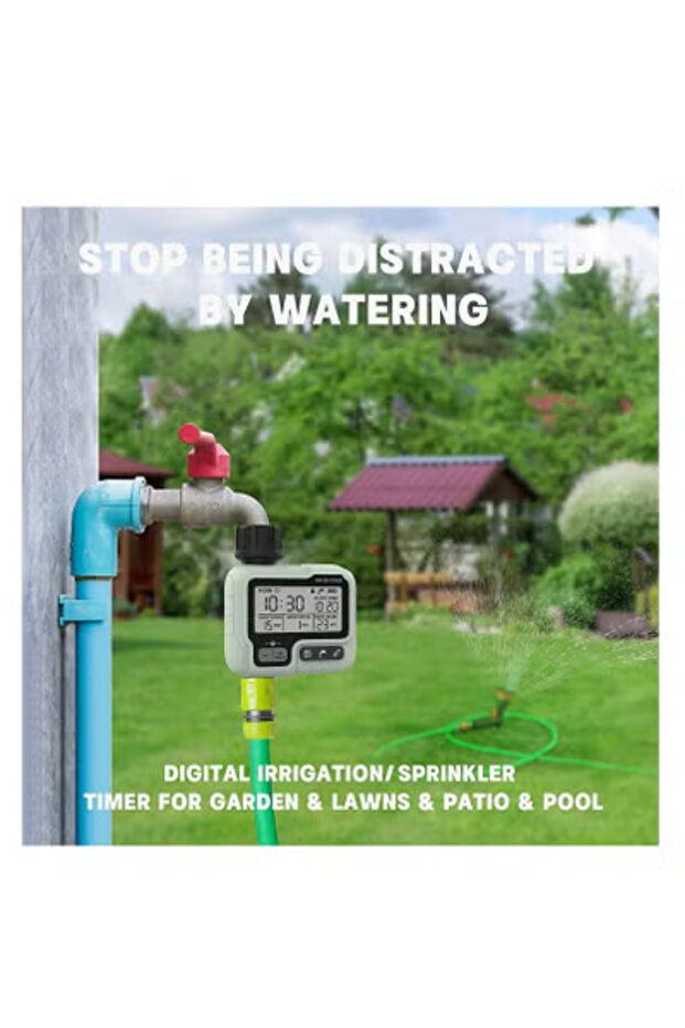 Sprinkler Timer, Programmable Water Timer, Sprinkler Controller - 4