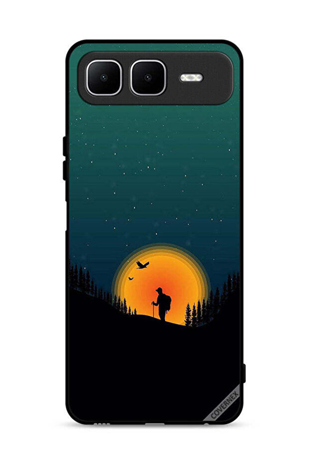 غطاء حماية لهاتف Infinix Smart 10 Plus بنقشة Adventure Art