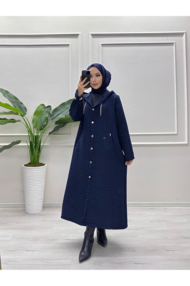 KAPİTONE DÜĞMELİ MONT - 2