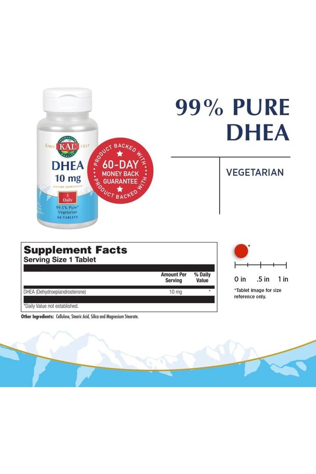 DHEA 10 Mg 60 Tablet - 2