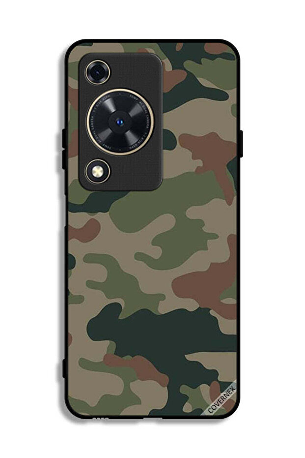 Huawei Nova Y72S Protective Case Cover Camouflage Pattern