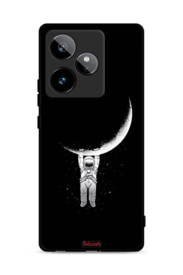 غطاء حماية لهاتف Realme GT 7 5G معلق من القمر