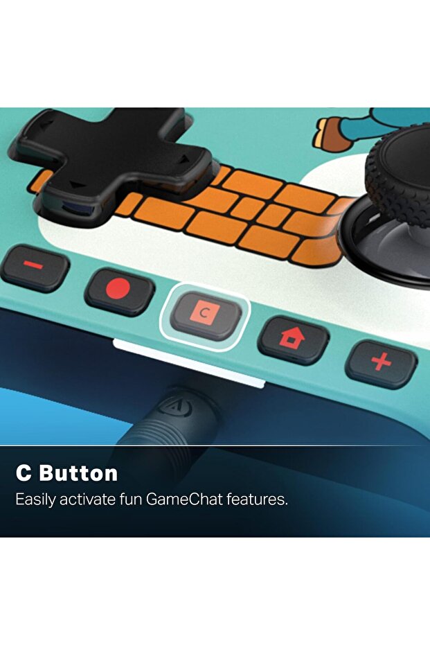 Controller for Switch 2 - Mario Time Licensed, Hall Effects, Mappable Buttons, C Button - 5