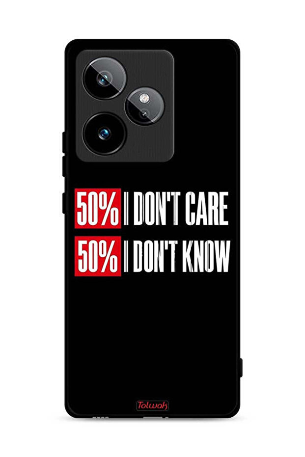 غطاء حماية لهاتف Realme GT 7 5G لا يهمني