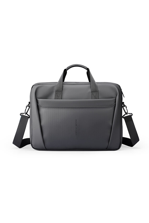 MR-616 Laptop Bag 14.8”, Digital Series Slim Briefcase, Oxford Business, Trolley Strap