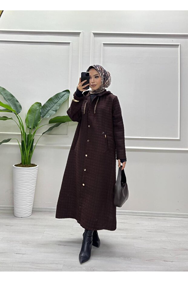 KAPİTONE DÜĞMELİ MONT - 2