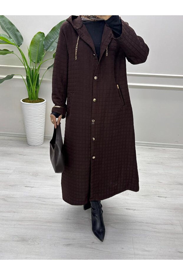 KAPİTONE DÜĞMELİ MONT - 3