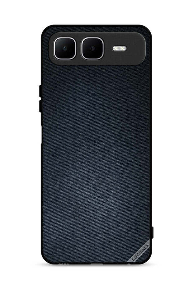 غطاء حماية لهاتف Infinix Smart 10 Plus بنقشة جينز