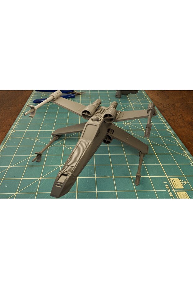 X kanat Uçak kit kart - 1