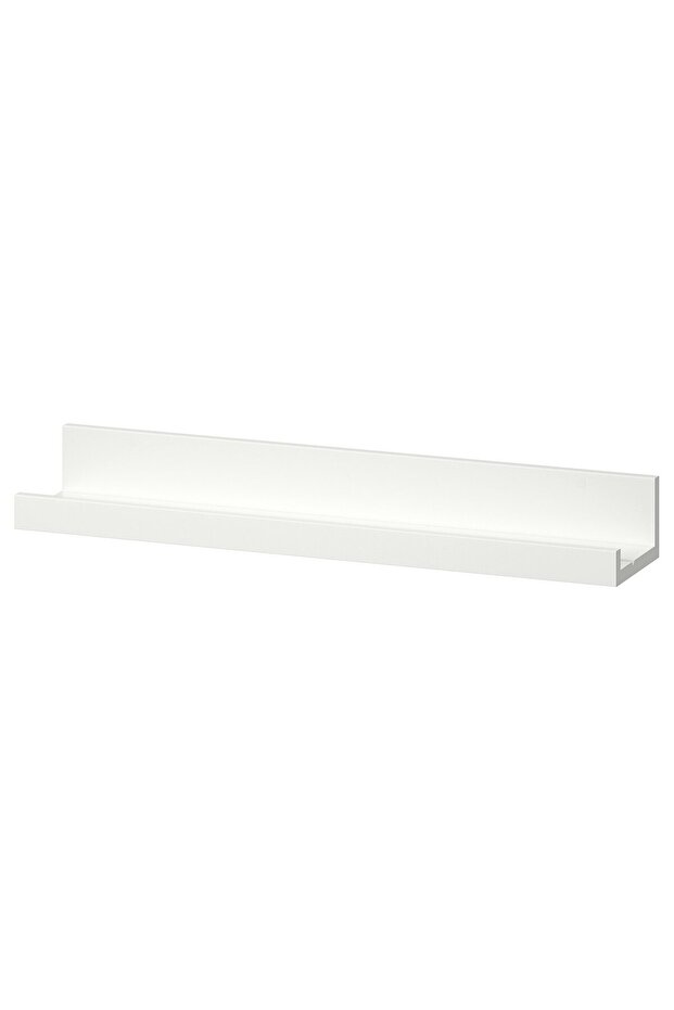 MOSSLANDA Picture ledge, white, 55 cm