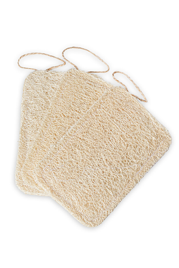 3 Natural Pumpkin Dishcloths (Natural)