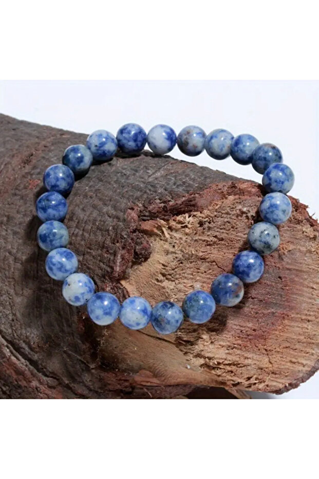 Mind Clarity and Concentration Stone Bracelet – Sodalite -100%100 Natural Certified Gemstone