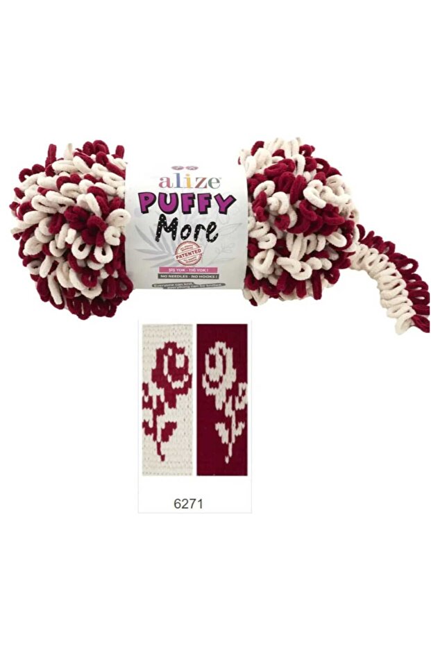 Puffy More Hand Knitting Yarn>Blanket>Hobby Supplies>Hobby&Entertainment